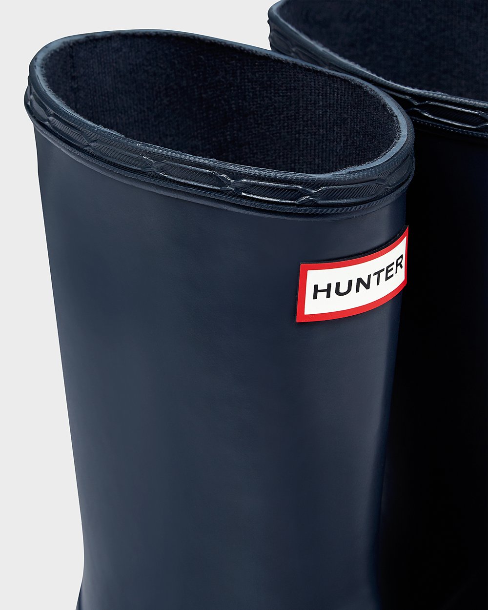 Kids Hunter Original First Classic | Rain Boots Navy | NZ-69043-AECQ